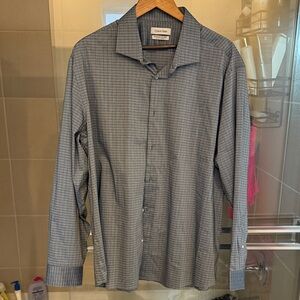 Calvin Klein button up dress shirt 18 34/35
